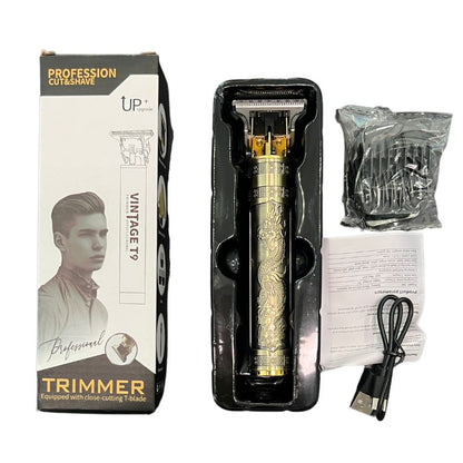 T9 Professional Metal Trimmer – Hair & Beard Precision Grooming
