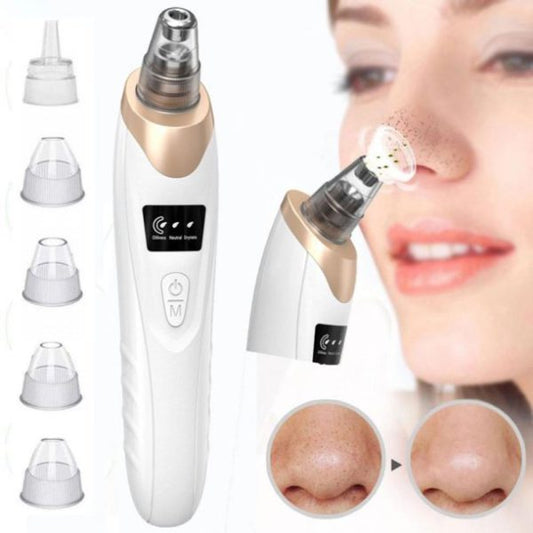Blackhead Suction Remover – LED Display Pore Cleaner with Multi Suction Levels