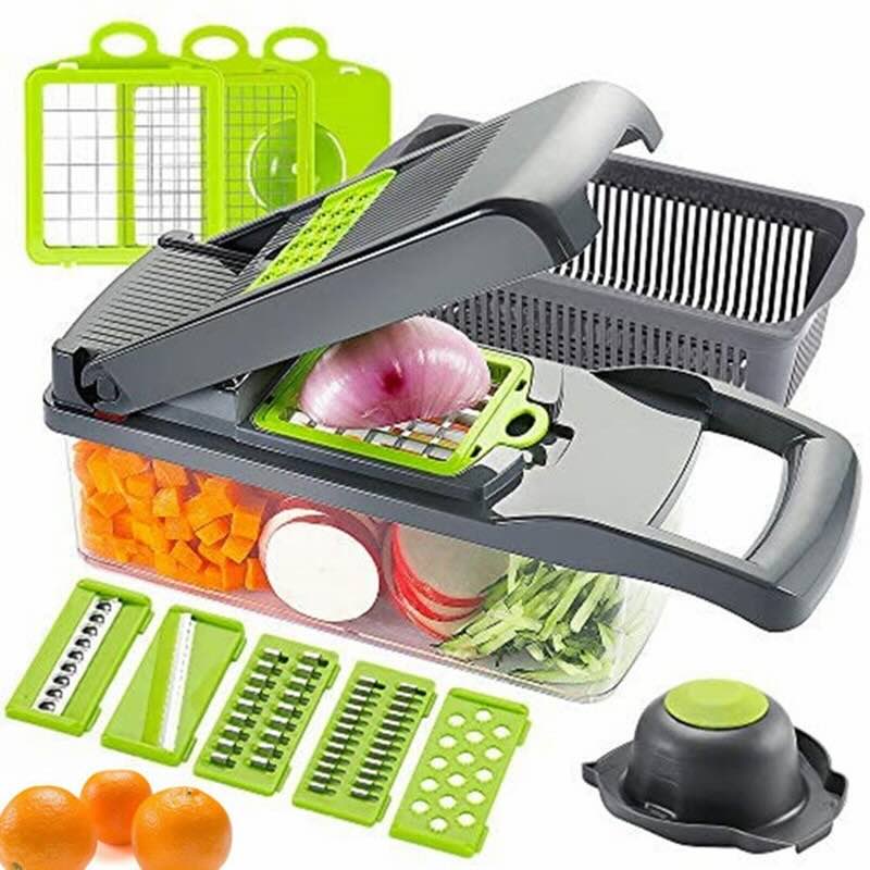 16-in-1 Mandoline Slicer – Multifunction Vegetable Cutter
