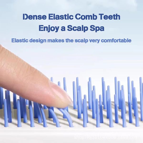 Self-Cleaning Hair Brush – Telescopic Detangling Comb with One-Pull Cleaning