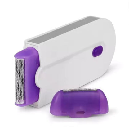 2-in-1 Rechargeable Painless Hair Remover – Face & Body Trimmer