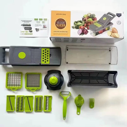 16-in-1 Mandoline Slicer – Multifunction Vegetable Cutter